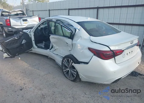 2021 Infiniti Q50 Sensory из США, поврежденный, VIN JN1EV7CP6MM701409